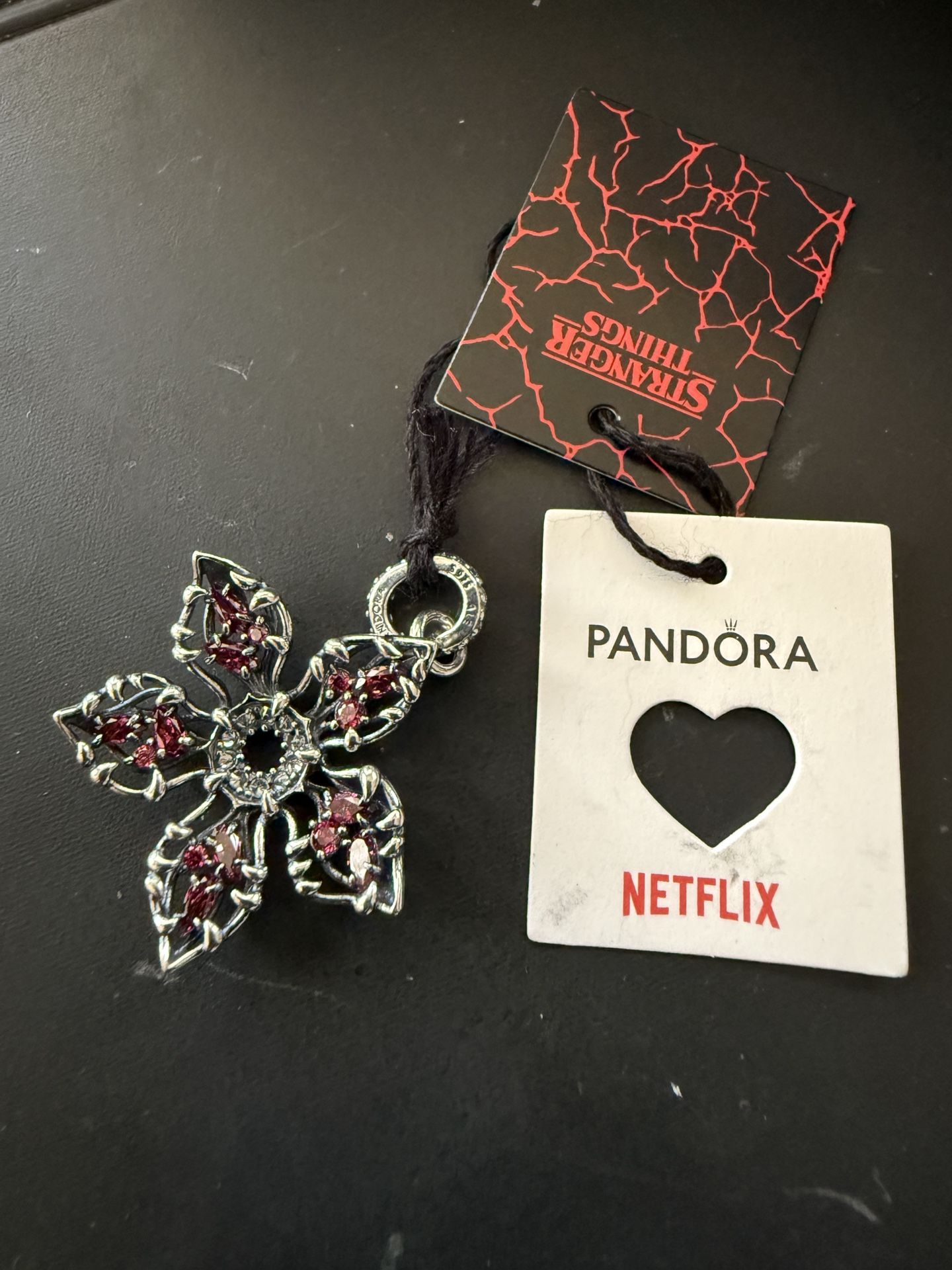 Pandora Flower Pendent Charm