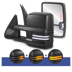 Towing Mirrors Compatible with 2003 2004 2005 2006 Chevy Silverado Suburban Tahoe GMC Serria Yukon