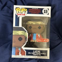 Funko Pop 8-BIT Stranger Things Target Exclusive  LUCAS