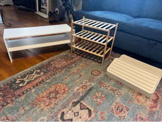 3 SHOE ORGANIZERS 10 each
