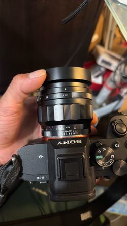 Voigtlander 50mm 1.2 for Sony E mount