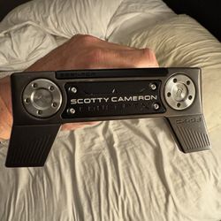 Scotty Cameron Concept X - CX-02 Putter. 34”. Right Handed. Custom Jackpot Johnny Headcover 