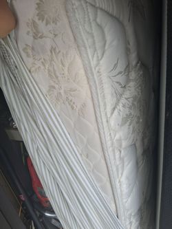 Queen mattress & boxspring ONLY