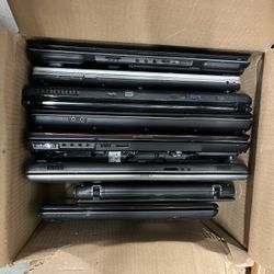 Box Of Used laptops 