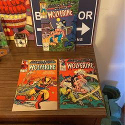 Marvel Comics Wolverine 4#, 5#, And 6# Vintage Comic Books