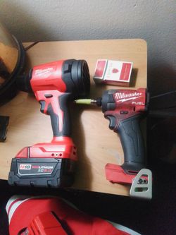 Milwaukee M18 Brushless Drill & Fuel Impact Driver