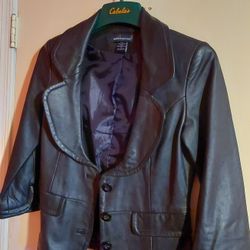 Womens  Leather Jacket