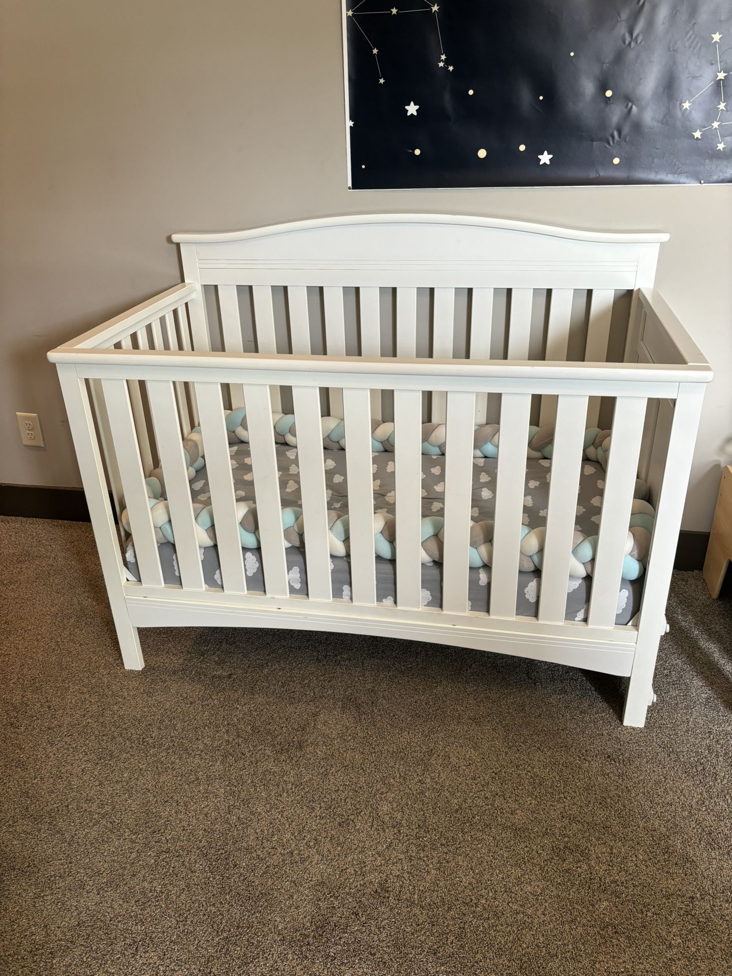 Delta Crib and Changing Table