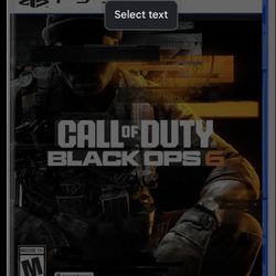 Call Of Duty Black Ops 6 PS5