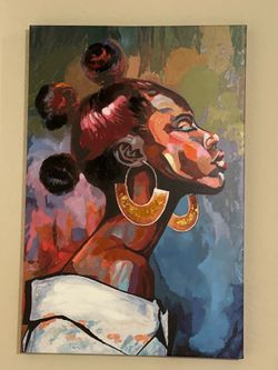 Afrocentric Canvas Wall Art