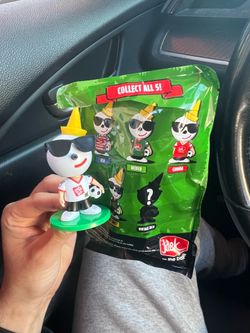 Vintage Secret Rare Hot Ones Jack In The Box Bobblehead