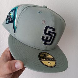 Size 8 San Diego Padres 2023 All-Star Game New Era 59Fifty Fitted Hat
