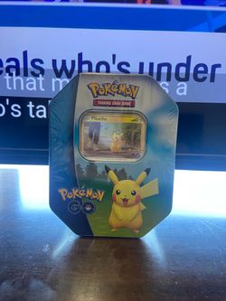 Pokemon Go Pikachu Tin
