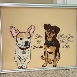 Glass Paintings Family, Friends, Pets, Anime & Cartoon Portraits Available LOCATED IN COVINA