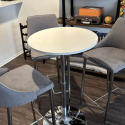 High Top Table + Chairs