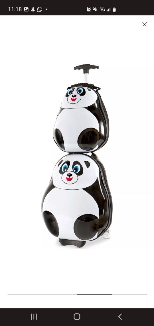 HEYS
travel Tots Panda 2PC Luggage & Backpack Set