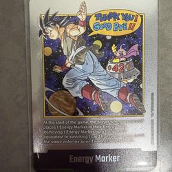 Dragon Ball Fusion World Manga Box SB02 Energy Marker Silver E-90