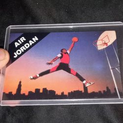 Rare -Air Jordan Basketball Promo🏀 Card 