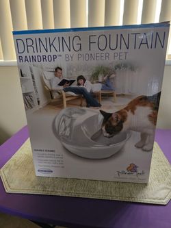 Pioneer Pet Raindrop Drinking Fountain 