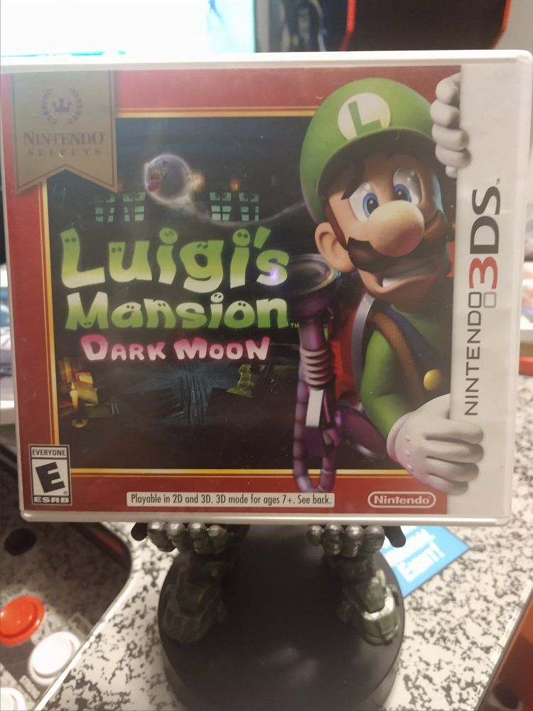 Nintendo 3ds Game Luigi's Mansion