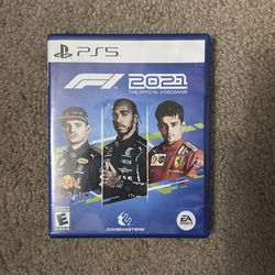 F1 2021 PS5 Game Disc