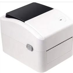 F2C 4 inch Direct Thermal Label Printer Compatible with Mac & Window, 152 mm/s High Print Speed Shipping Barcode Label Printer Without Roll Stand- Whi