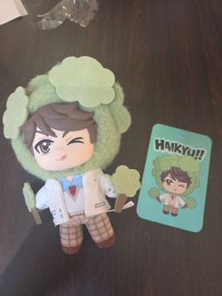 Oikawa plush keychain blind box - Haikyuu