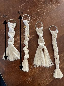 Keychains and pacifier clip