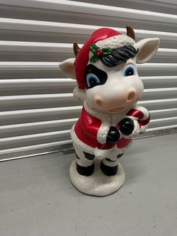 Christmas cow