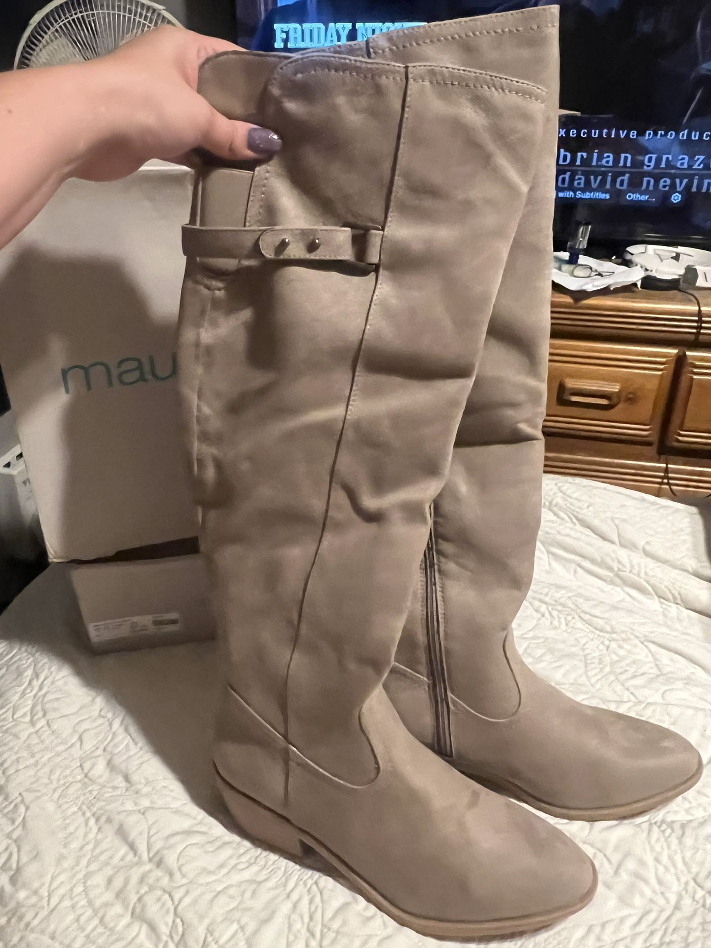 Maurice’s Women’s EMILY SIDE ZIP TALL BOOT