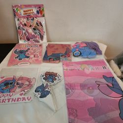 Stich Birthday Decorations 