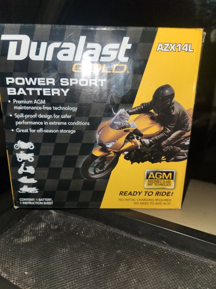 Duralast Gold Power Sports Battery