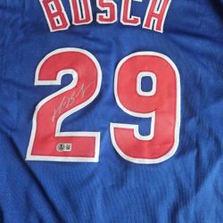 Signed MLB Baseball Jersey
