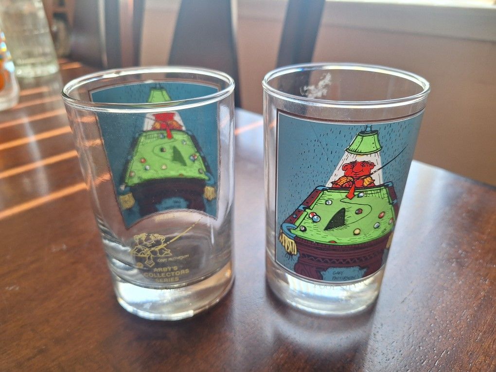 Cartoon Glasses- Arby's Gary Peterson 1982