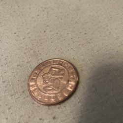 1 Oz.  .999 Copper Coin