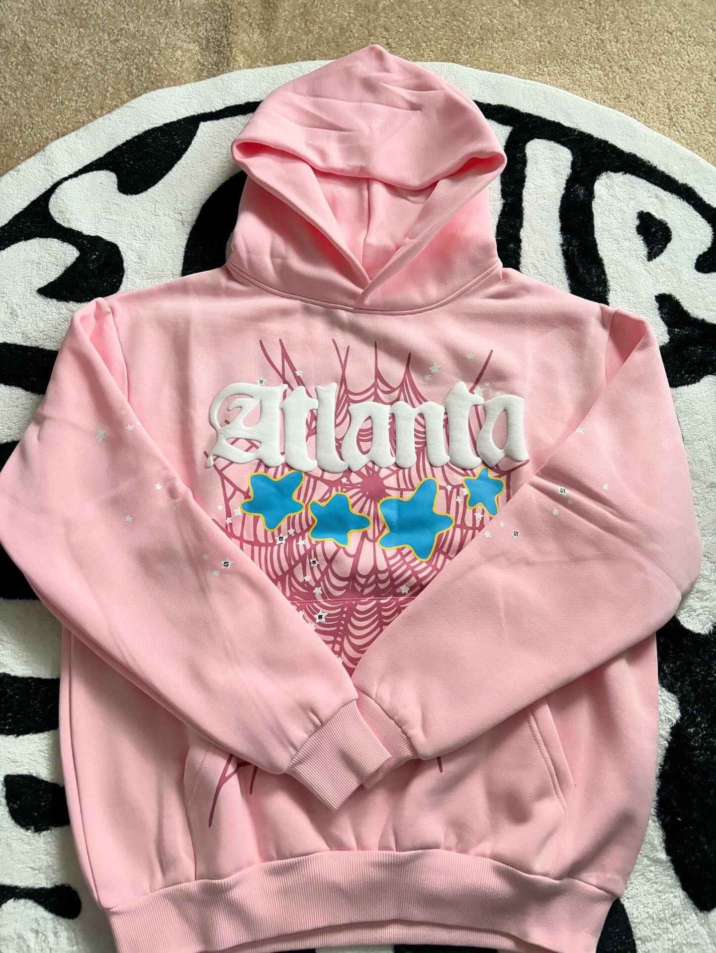 Sp5der Hoodie ‘Pink’