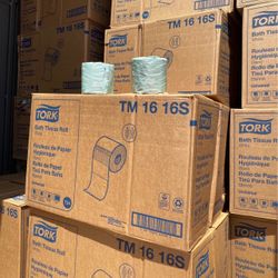 Tork White Bath Tissue (96 Rolls a Box) ($50 Each Box Ablo Español)