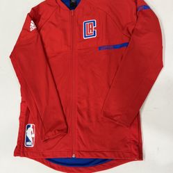 Red Los Angeles Clippers Athletic Jacket