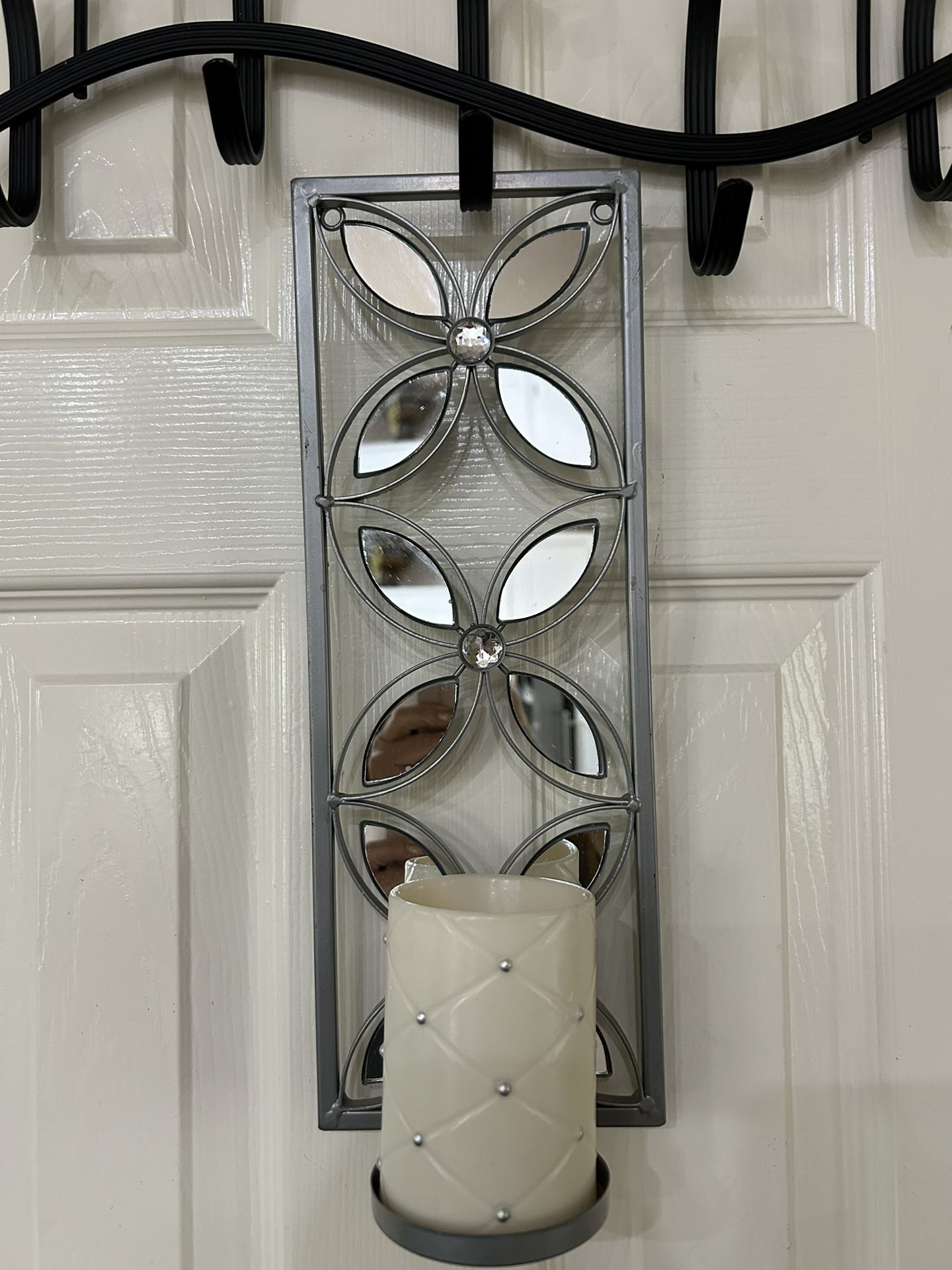 Wall Mirror Candle Holder 