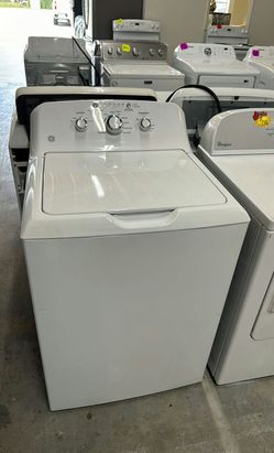 GE Top Load Washer White - High Efficiency Quiet Operation
