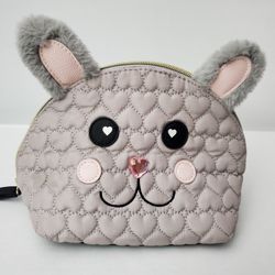 Betsey Johnson Kitsch Rabbit Cosmetic Bag 