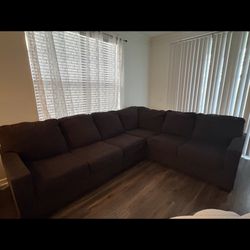 Black Sectional Couch