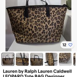 Ralph Lauren Leopard Bag. 