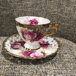 Vintage  One Cup With Saucers