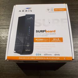ARRIS SURFboard SBG7400AC2 DOCSIS 3.0 Cable Modem & AC2350 Wi-Fi Router