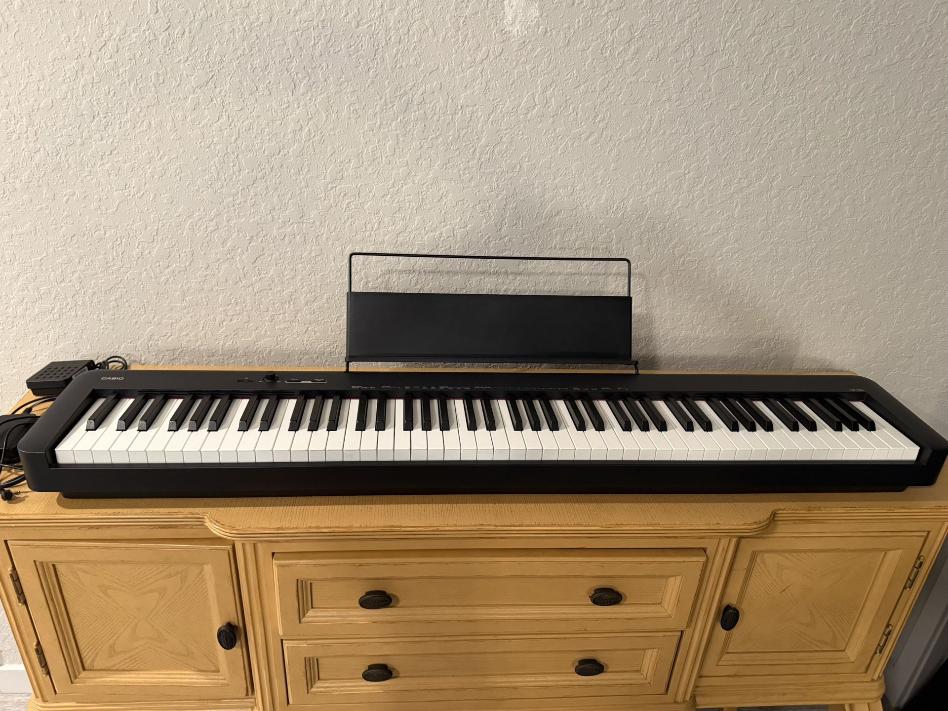 CASIO Digitalpiano »CDP-S100«, mit Stand, Pedal, Netzadapter und Notenhalter