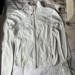 Lululemon Women’s White And Cream Jacket 