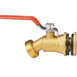 WHK Rain Barrel Spigot Kit-Water Bucket Spigot Faucets-Water Spicket Water Spout Spigot for 5/55 Gallon Bucket for Rain Barrel Water Container WaterTa