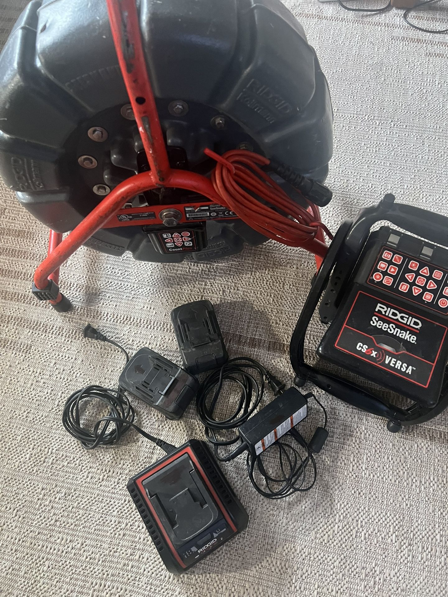 Ridgid Seesnake Plus Mini CS6X Versa Monitor 