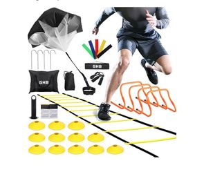 GHb Speed Ladder Hurdles Parachute Set Brand new never used #athletic #training